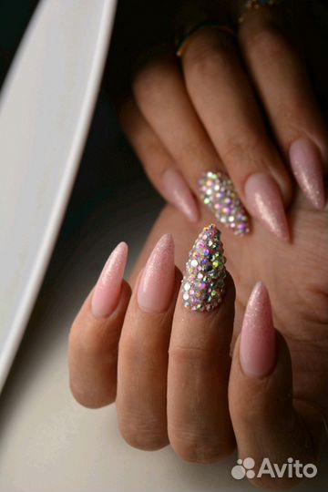 Маникюр, педикюр. покрытие гель лак,наращивание