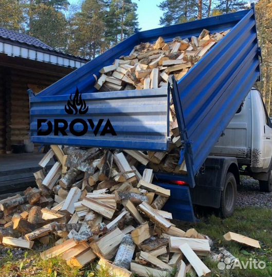 Дрова березовые колотые