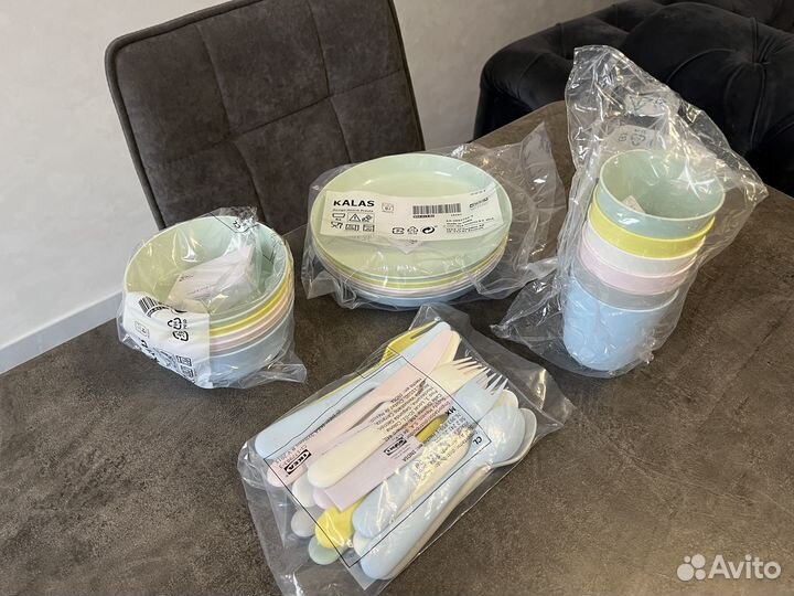 Детская посуда IKEA