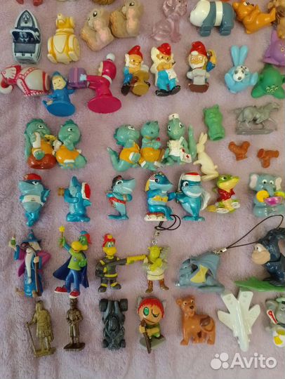 Игрушки из киндера 90х