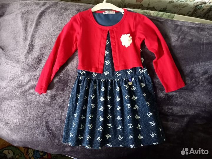 Нарядное платье для девочки 110