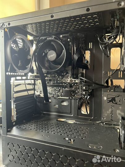 Комплект Ryzen 5 2600 16gb HyperX ddr4 A320M