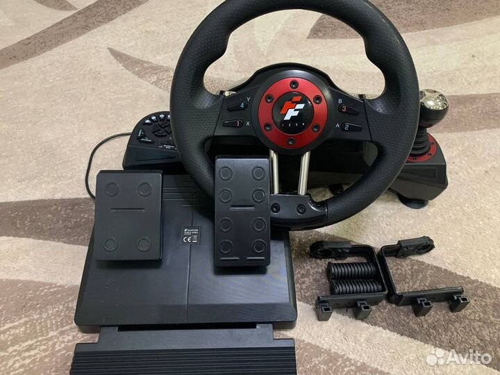 Игровой руль flashfire 6in1 force wheel wh-2304v