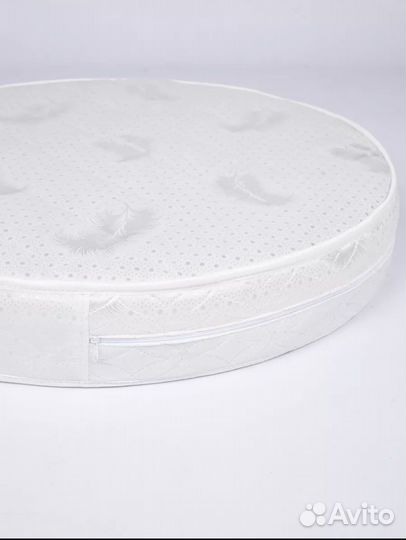 Матрас детский круглый 75*75*10