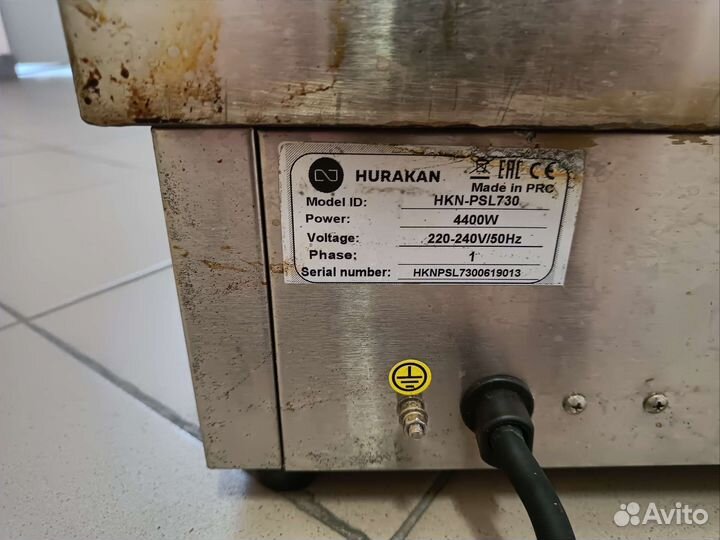 Жарочная поверхность электрическая Hurakan