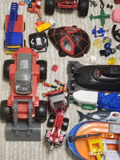 Детские игрушки пакетом для мальчика