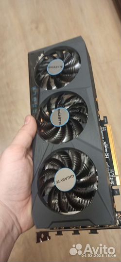 Видеокарта gigabyte rx6600 eagle 8gb