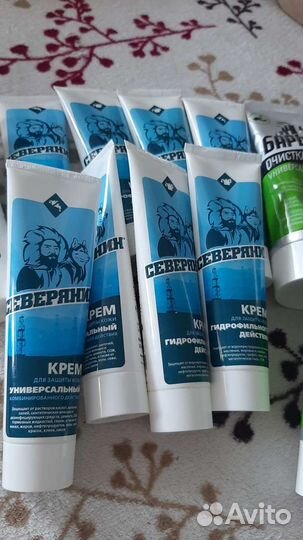 Крем для защиты кожи. Очищающая паста