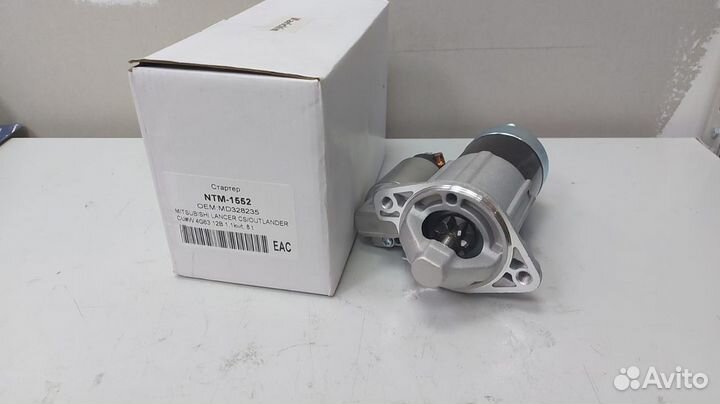 Стартер mitsubishi lancer CS/outlander CU#W 4G63 1