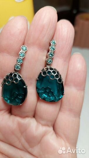 Серебряные серьги