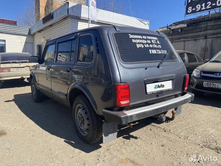 LADA 4x4 (Нива) 1.7 МТ, 2016, 80 447 км