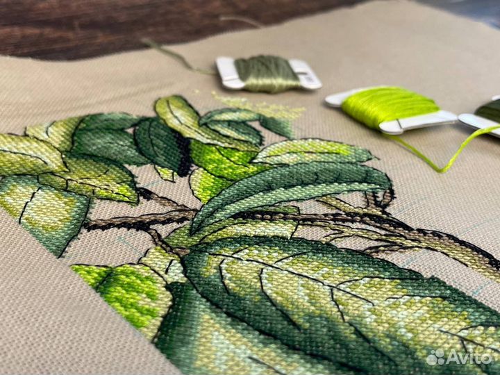 Авторская схема вышивки крестом