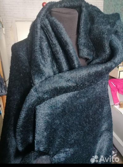 Отрез Альпака 3,4метра натуральная