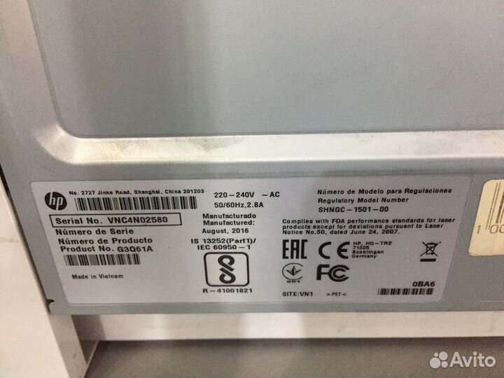 Мфу лазерное HP LaserJet Pro M132a, ч/б, (гарантия