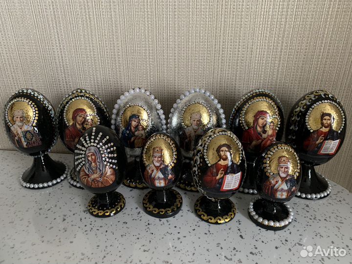 Яйцо пасхальное ручная работа