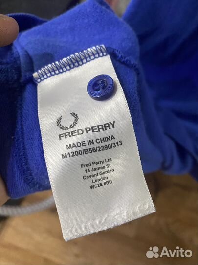 Футболка поло fred perry