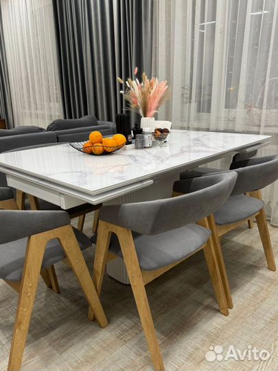 Стол кухонный раздвижной крепкий каркас