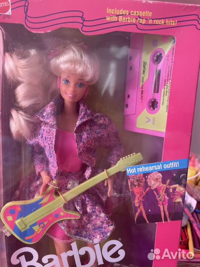 Barbie AND THE Beat с аудиокасетой новая в коробке