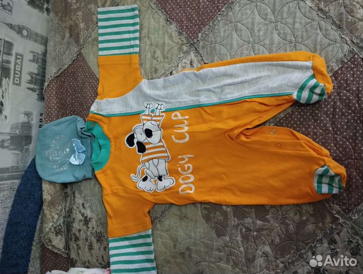 Детские вещи пакетом для девочек с 0 до 6 мес