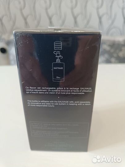 Мужская туалетная вода Christian Dior Sauvage