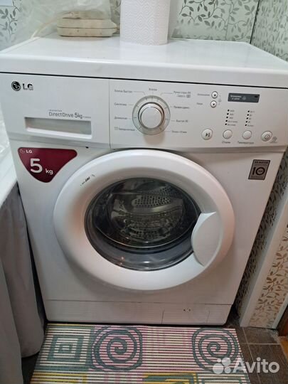 Стиральная машина бу lg 5 кг