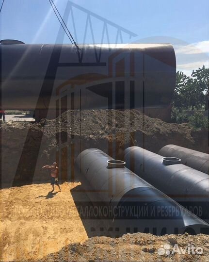 Подземные резервуары 30/60/90/120м3