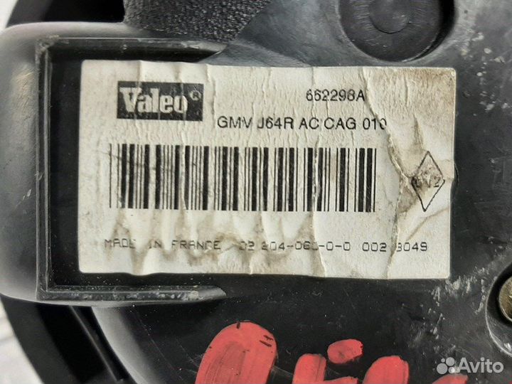 Моторчик печки для Renault Scenic 1 7701048387