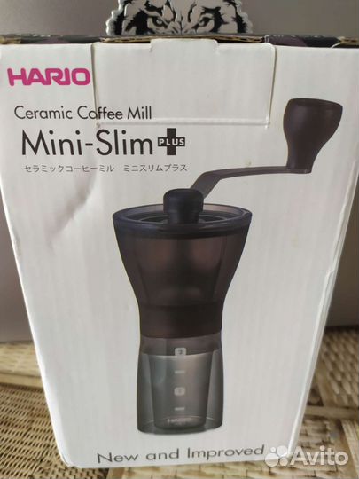 Кофемолка Hario Mini-Slim MSS-1DTB