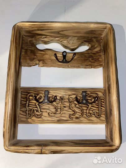 Ключница настенная из дерева