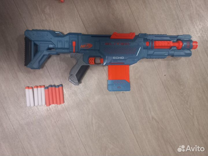 Nerf elite 2.0 echo +10 патронов