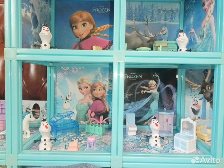 Кукольный дом холодное сердце огромный