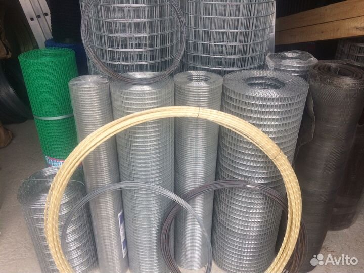 Продам сетку рабицу,сварную, пластиковую сетку