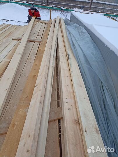 Доска обрезная хвоя 25x150x6000