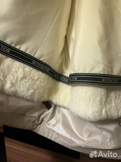 Парка с натуральным мехом 42 44