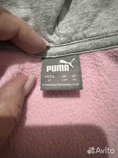 Толстовка кофта детская puma