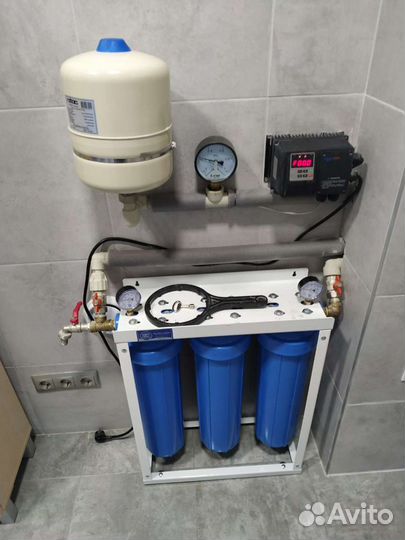 Установка насосного оборудования