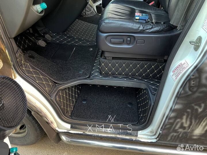 3D коврики из экокожи для ГАЗель Next