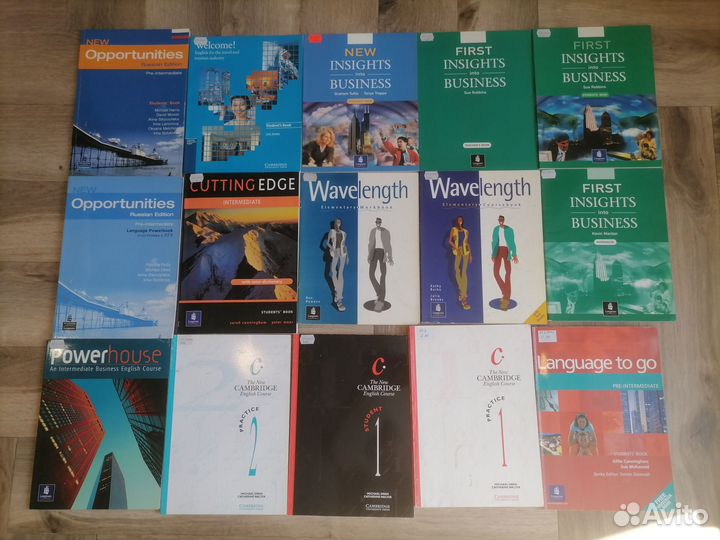 Учебники, книги, словари (английский язык)