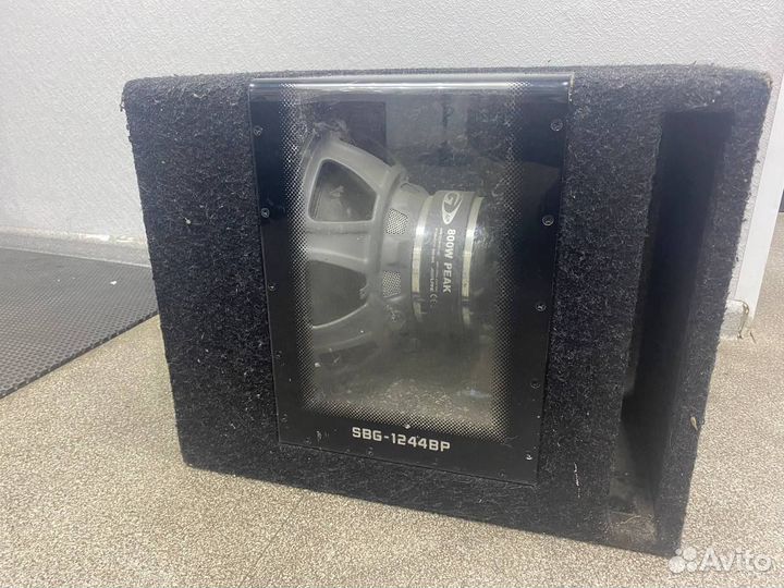 Сабвуфер автомобильный Alpine Sbg 1244br