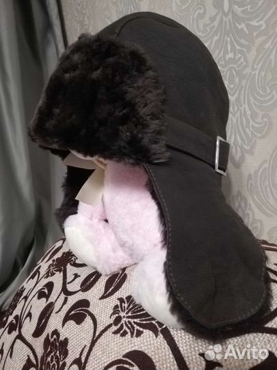 Шапка-ушанка Sagitta натуральная