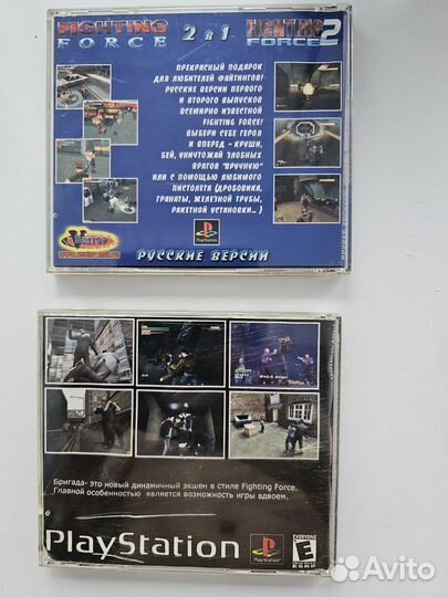 Fighting force и Бригада. Игры на PS1