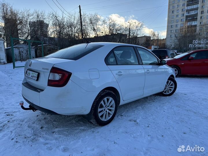 Skoda Rapid 1.6 МТ, 2018, 137 991 км