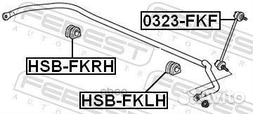 Втулка стабилизатора honda civic FK 5D 06-12 пе