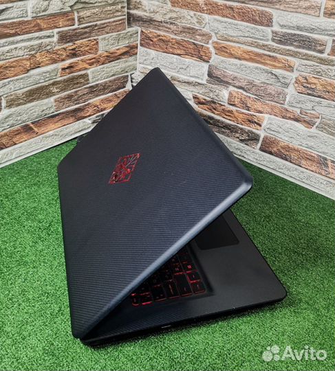 Игровой ноутбук hp omen 17 4k/i7/1060 6гб/16озу