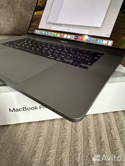 Apple Macbook pro 16 16gb/512gb/i7 2019(сент 2020)