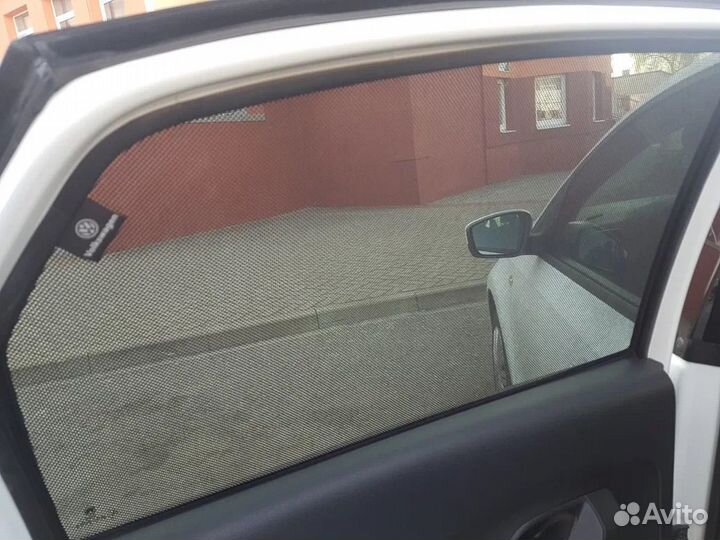 Каркасные шторки на volkswagen polo