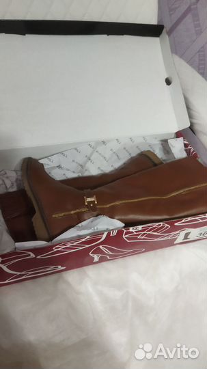 Сапоги женские зимние натуральная кожа 36