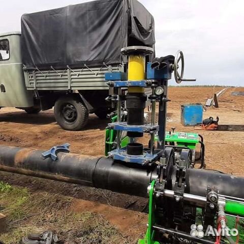 Пайка Сварка полиэтиленовых пластиковых пнд труб