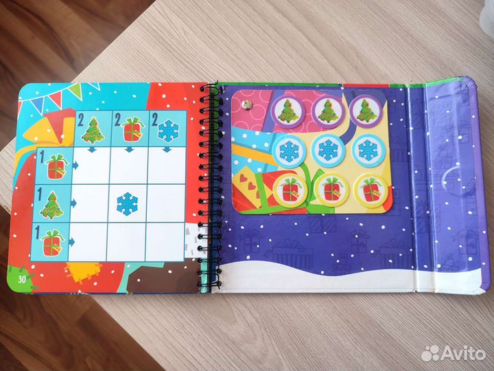 Детская книга игра-головоломка
