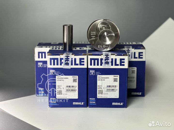 Комплект поршней mahle 0308602 038702 Volswagen